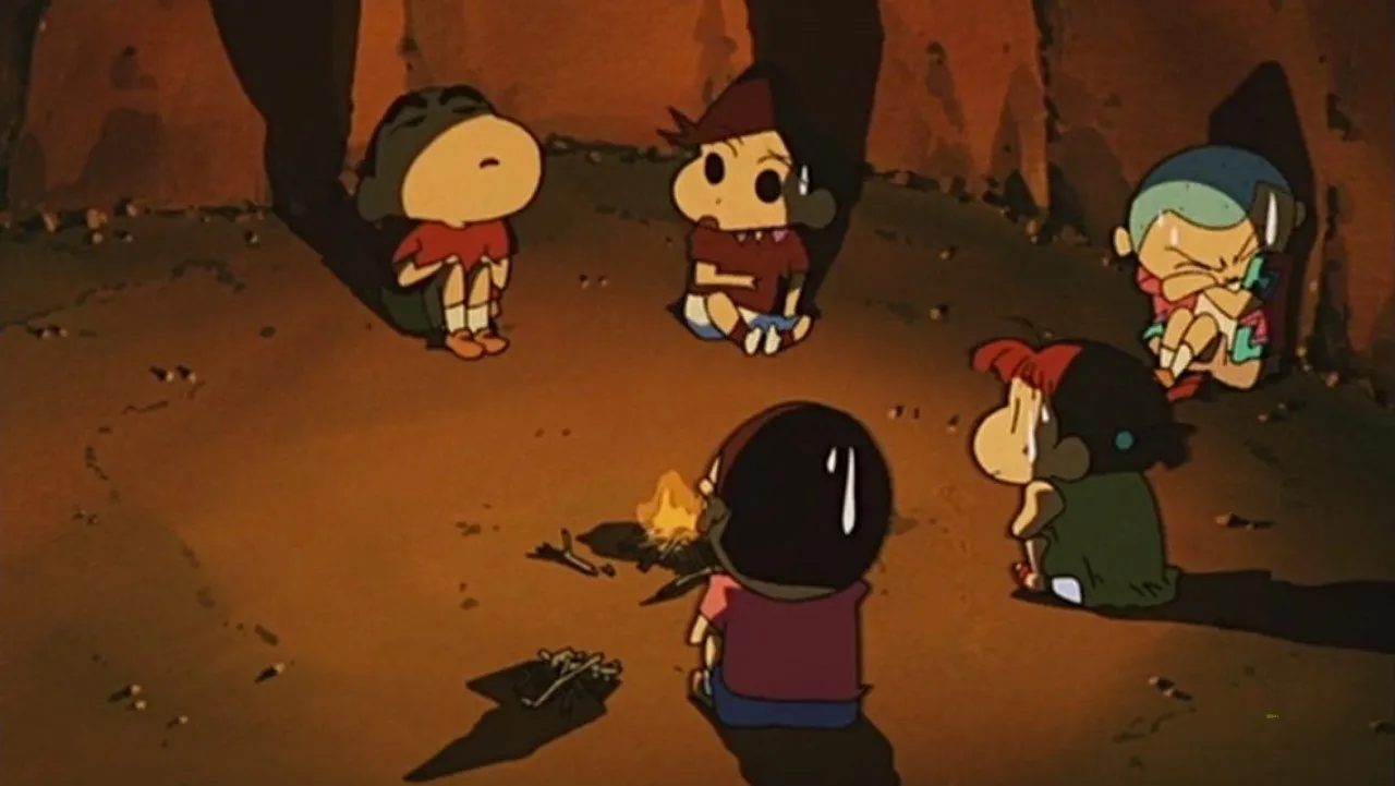 Crayon Shin-chan: Jungle That Invites Storm (2000) दृश्य