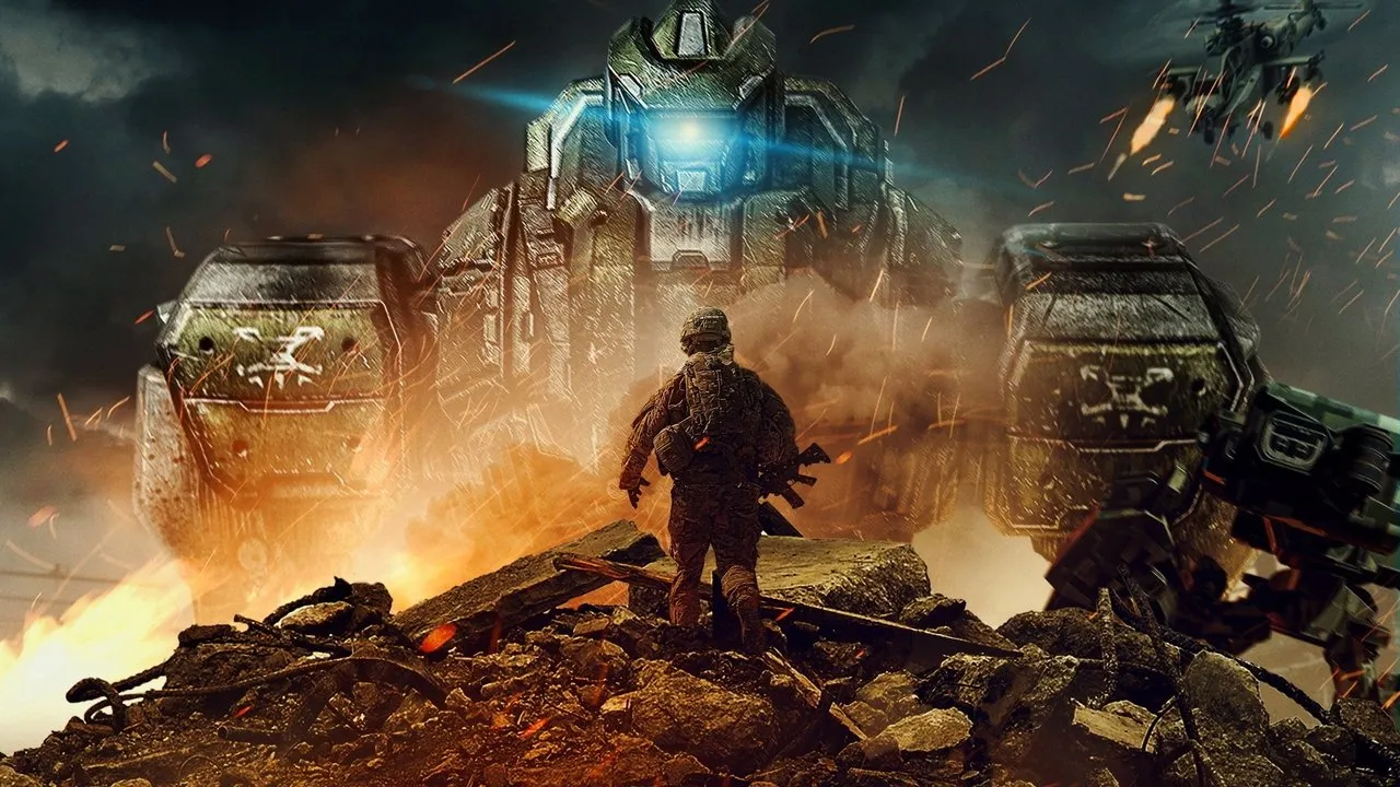 Robot Riot (2020) दृश्य