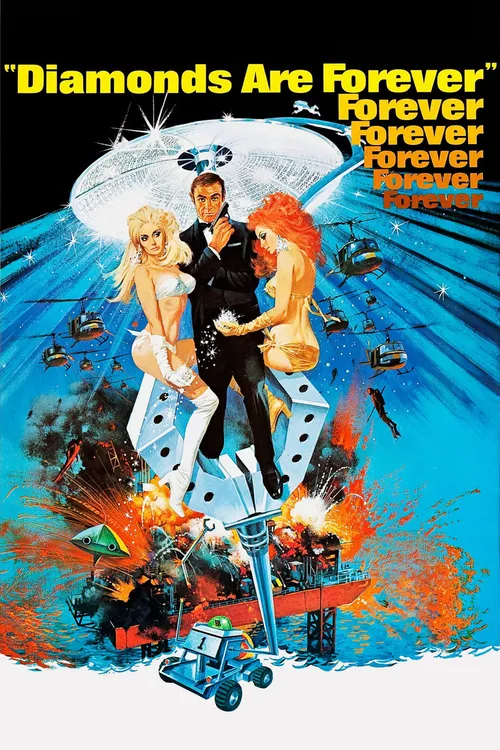 Diamonds Are Forever (1971) পোস্টার