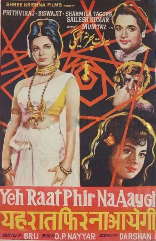Yeh Raat Phir Na Aaygi (1966) पोस्टर