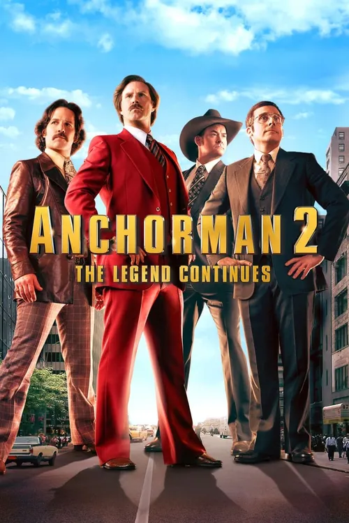 Anchorman 2: The Legend Continues (2013) पोस्टर
