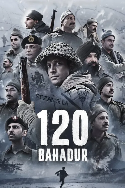 120 Bahadur (2025) poster