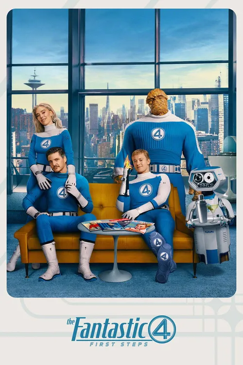The Fantastic 4: First Steps (2025) poster
