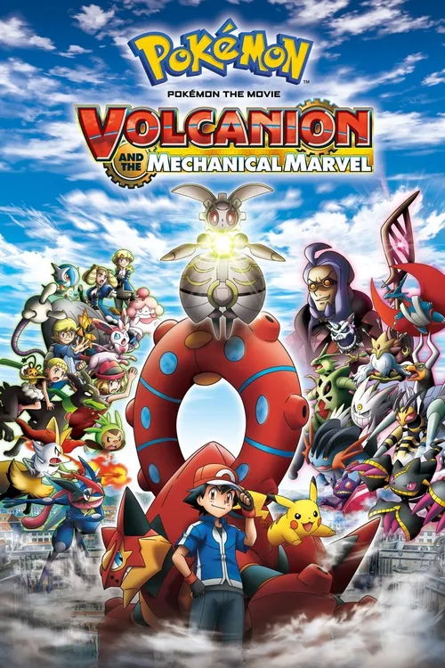 Pokémon the Movie: Volcanion and the Mechanical Marvel (2016) poster