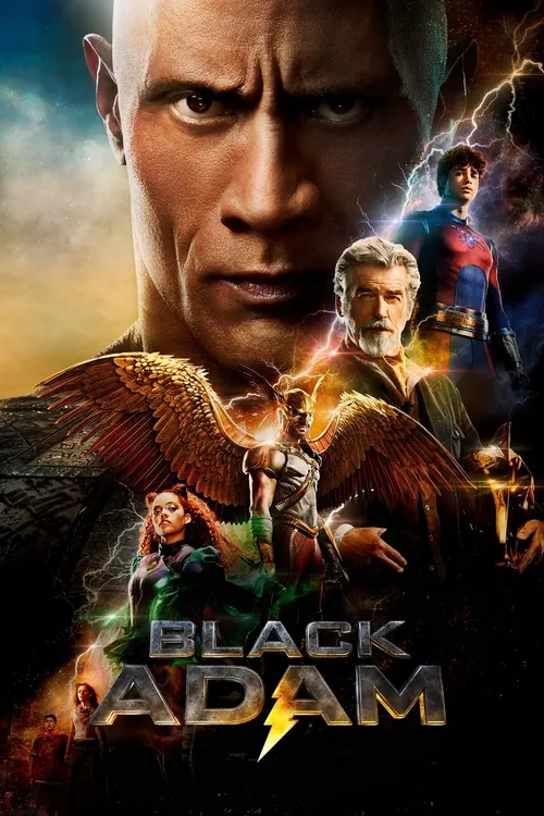 Black Adam (2022) poster