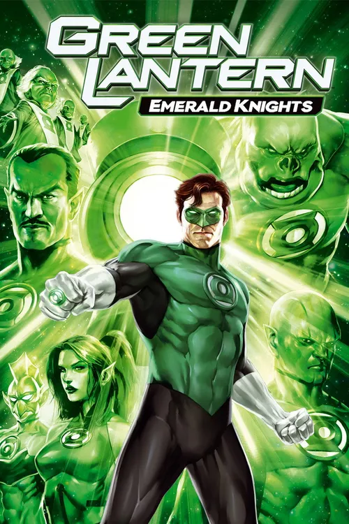 Green Lantern: Emerald Knights (2011) पोस्टर