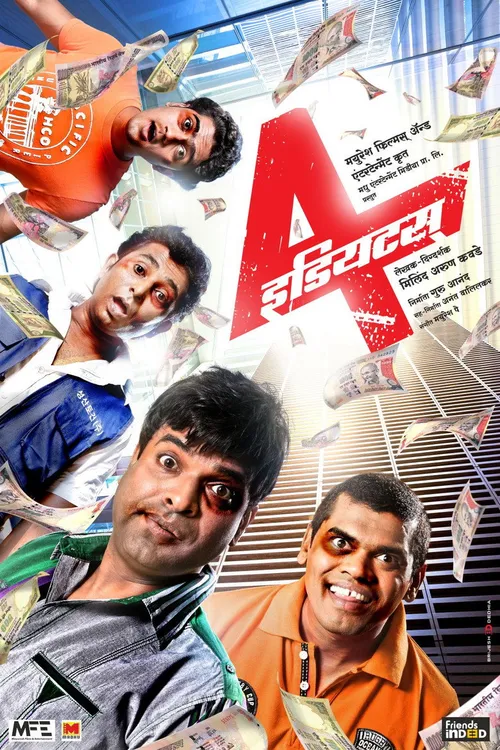 4 Idiots (2012) poster