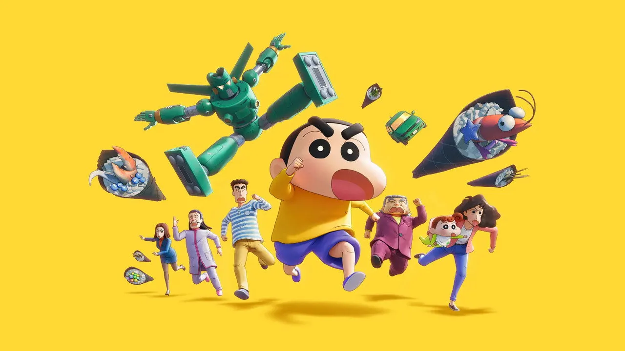 New Dimension! Crayon Shin-chan the Movie: Battle of Supernatural Powers ~Flying Sushi~ (2023) still